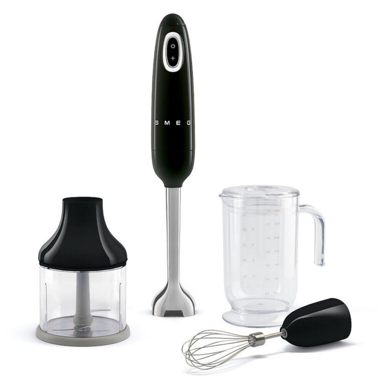 Smeg HBF03BLUK 4 in 1 Hand Blender - Black