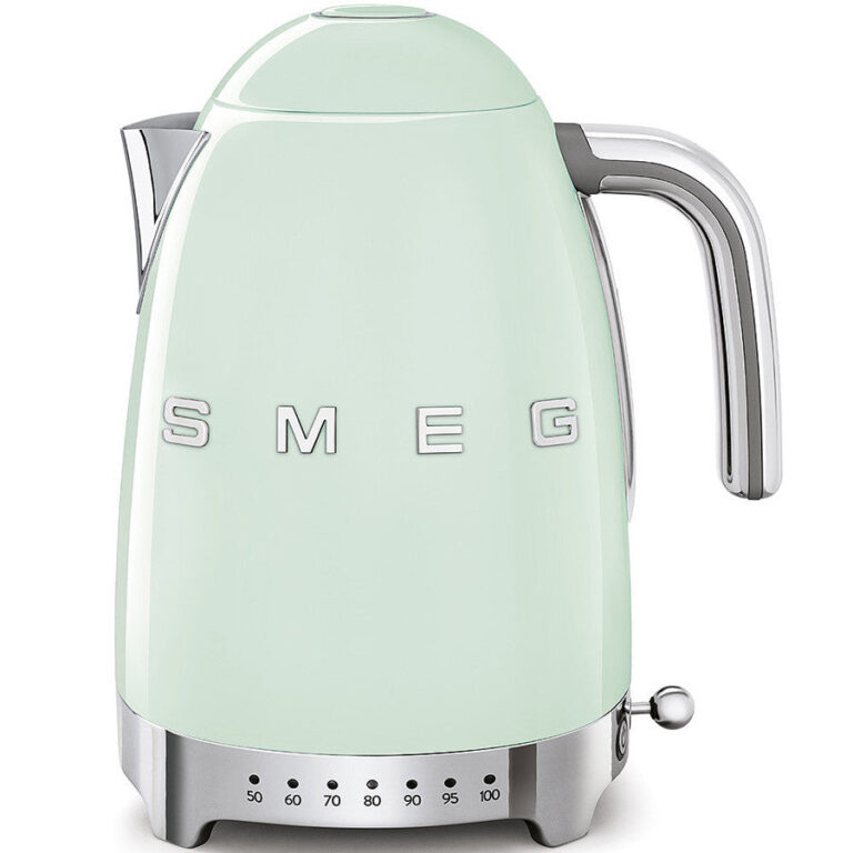 Smeg KLF04PGUK 50's Retro Style Jug Kettle - Pastel Green