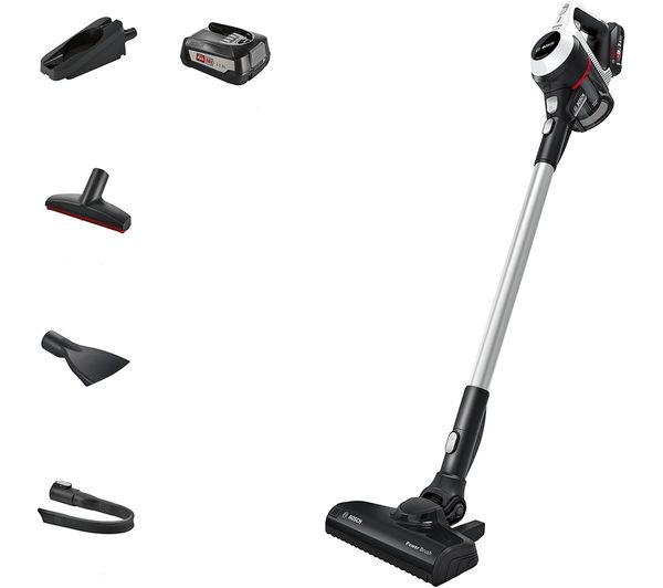 BOSCH Unlimited 6 BCS612GB Dual Battery Cordless Vacuum Cleaner - White