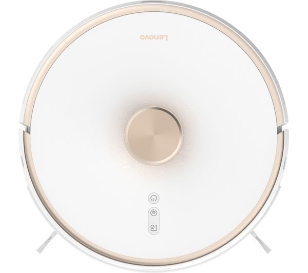 LENOVO T1-S Smart Robot Vacuum Cleaner with Alexa & Google Assistant - White