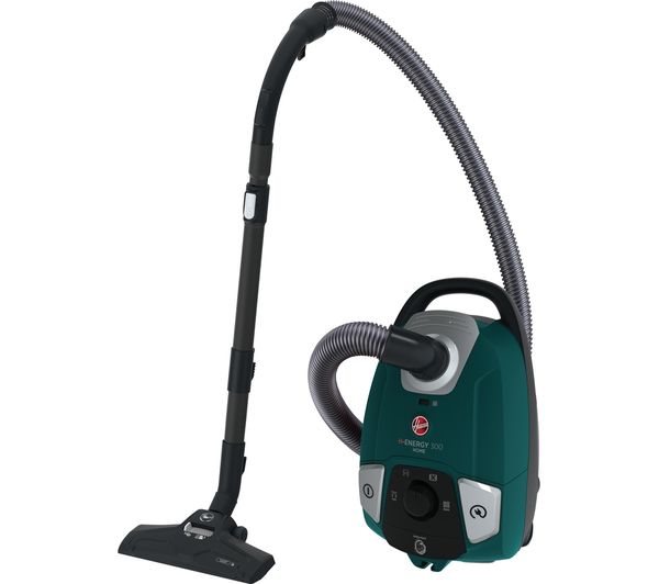 HOOVER H-ENERGY 300 Home HE310HM Bagged Cylinder Vacuum Cleaner - Green