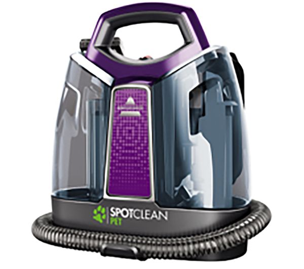 BISSELL SpotClean Pet 36982 Carpet Cleaner - Grey & Purple