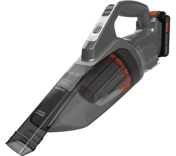 BLACK + DECKER PowerConnect DustBuster BCHV001C1-GB Handheld Vacuum Cleaner - Dark Grey & Orange