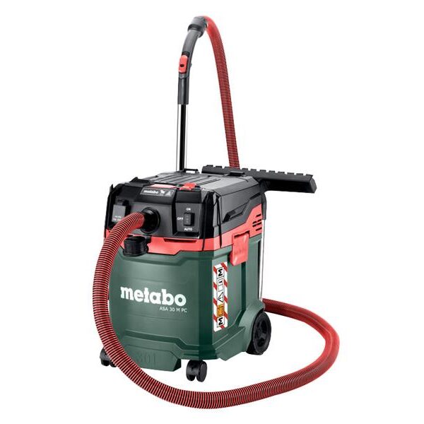 Metabo 602087390 Asa 30 M Pc All-Purpose Vacuum With Power Tool Take Off 30 Litre 1200W 240V