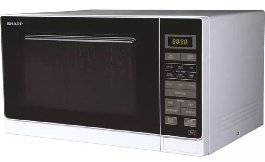 R372WM 25 Litre White 900W Freestanding Microwave