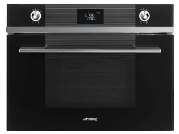 SF4102MCN 45cm Linea Black Compact Combination Microwave Oven