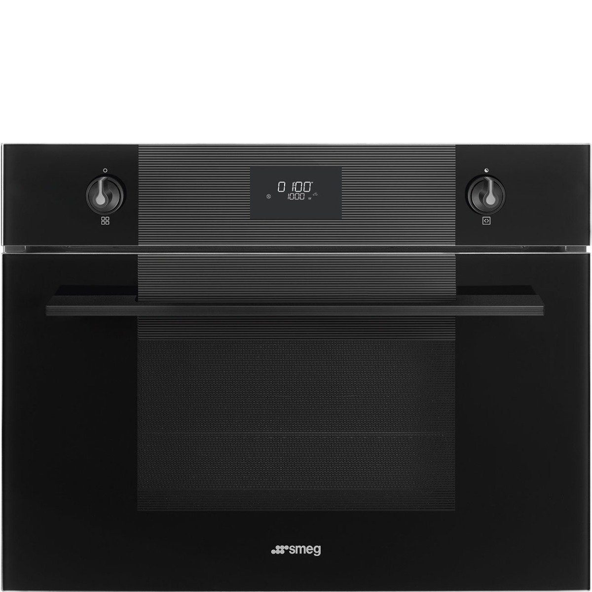 SO4101M1B3 45cm Linea Midnight Black Built In Combi Microwave