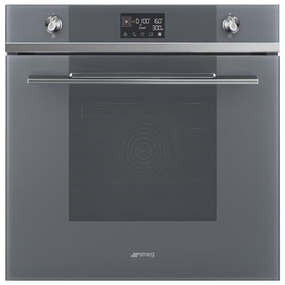 SO6102M2S 60Cm Linea Silver Glass SpeedwaveXL Combi Microwave