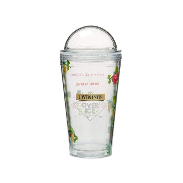 Twinings Over Ice Tea Shaker - Tea Caddy - Tea Storage Caddy - Black & White - Teaware - Tea Lover Gift