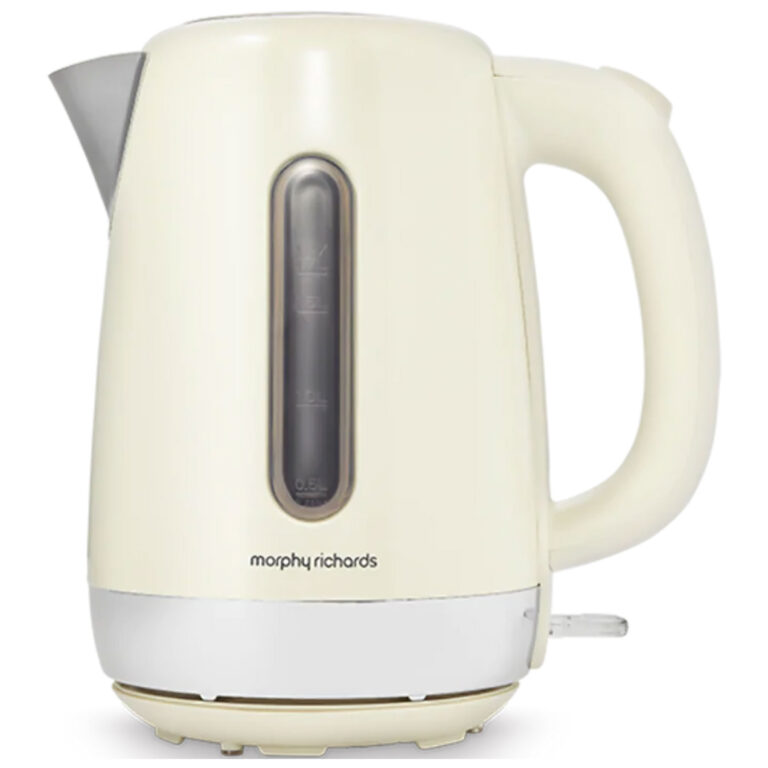 Morphy Richards 102784 Cordless Jug Kettle in Cream 1 7L 3 0kW