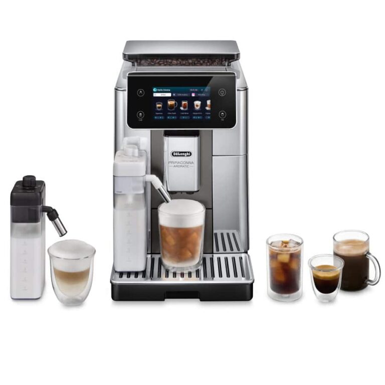 Delonghi Primadonna aromatic bean to cup coffee machine - Titanium