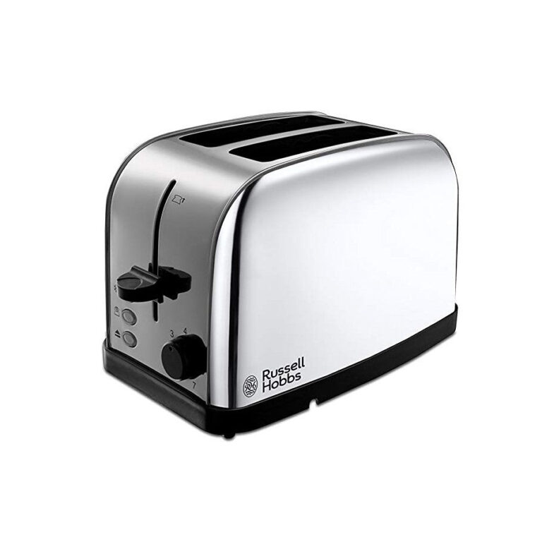 Russell Hobbs Dorchester 2 Slice Toaster, Polished Stainless Steel