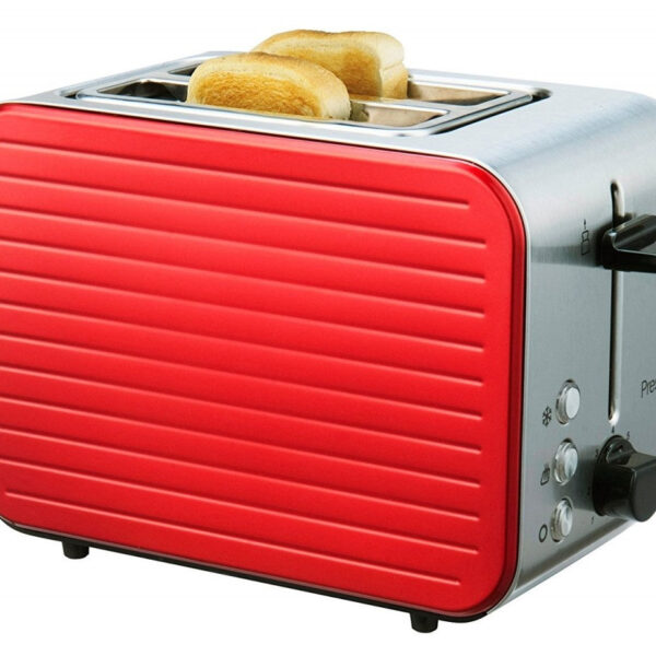 Prestige Pearlescent 2 Slice Toaster, Red
