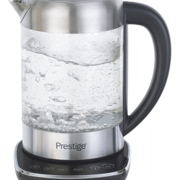 Prestige 2 in 1 Tea & Water Ketlle, 3000 Watts, Transparent