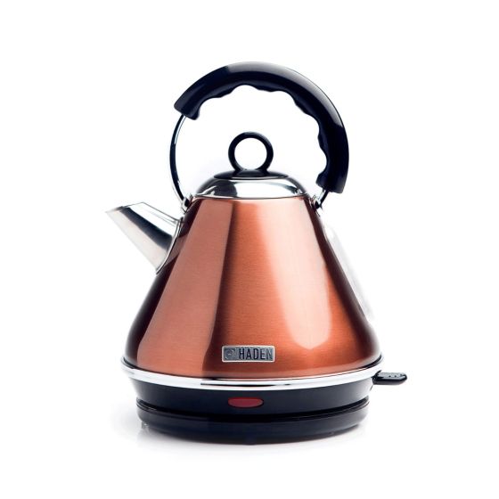 Haden Boston Pyramid Copper 1.7-Litre Kettle