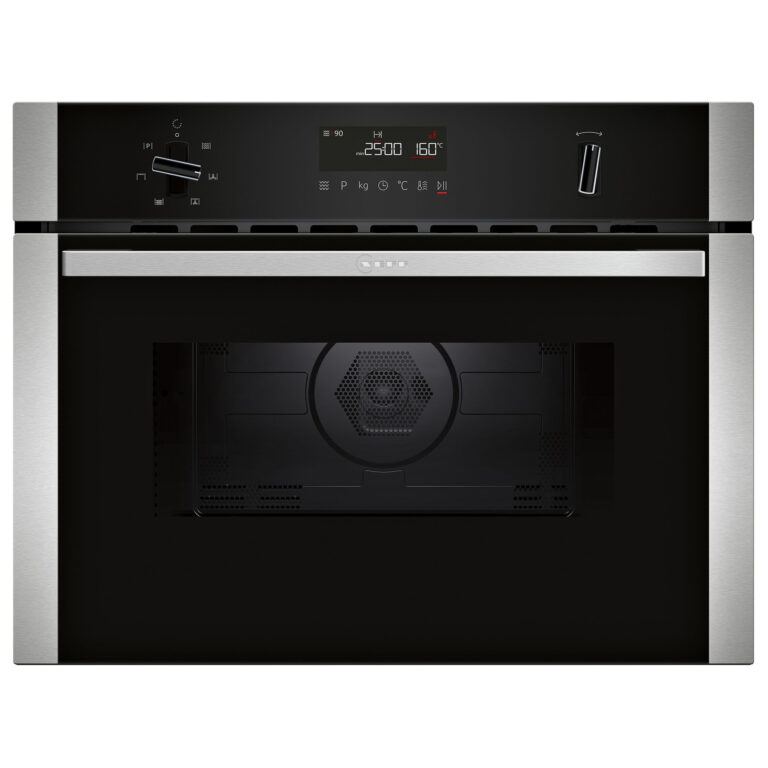 Neff C1AMG84N1B N50 Built In Compact Microwave Oven in Stainless Steel