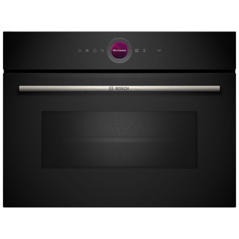 Bosch CEG732XB1B Series 8 Built In Microwave Oven in Black 1000W 36L