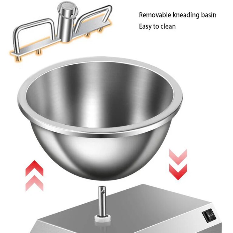 Fully Automatic Flour Mixer, Commercial Pot Type Meat And Vegetable Filling Mixer, Small Dough Forming Machine