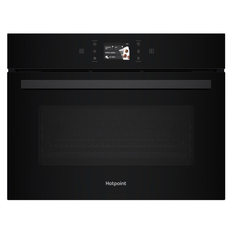 Hotpoint HCW9OWPHTSB Built In Combination Microwave Oven in Black 53L