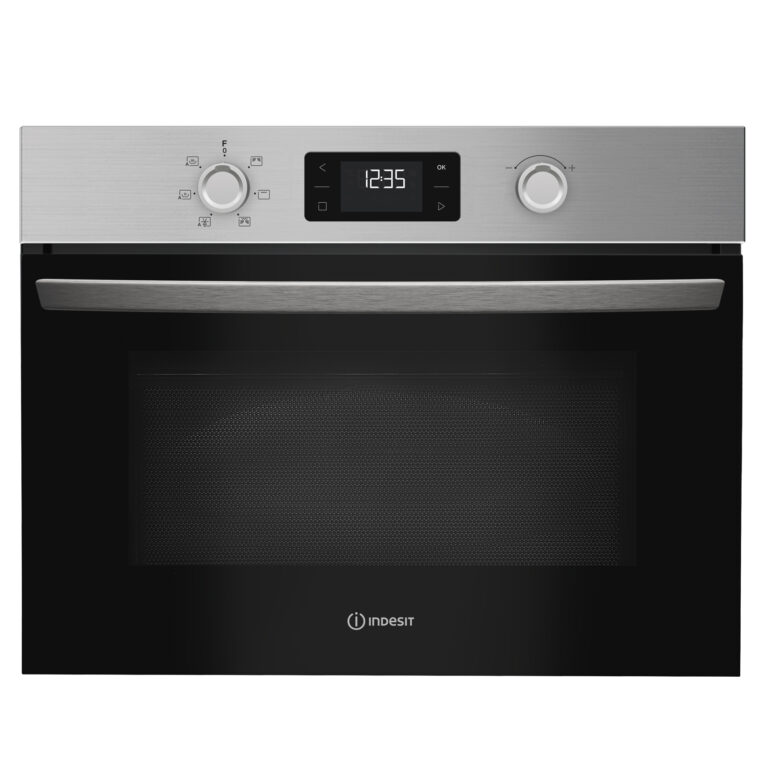 Indesit IP252RXUK Built In Microwave Oven with Grill in Stainless Stee