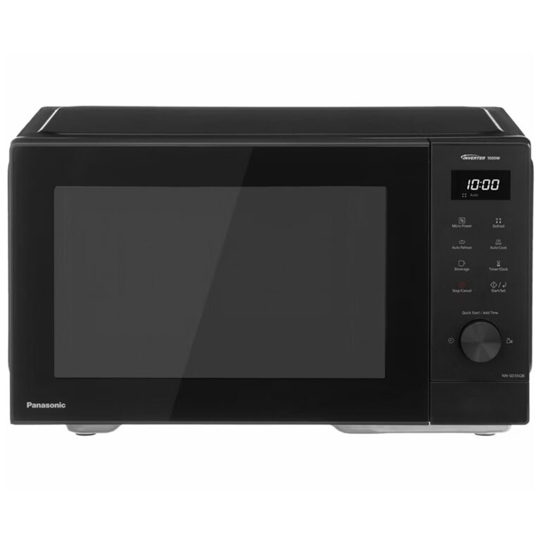 Panasonic NN SD35QBBPQ Solo Inverter Microwave Oven in Black 29L 1000W