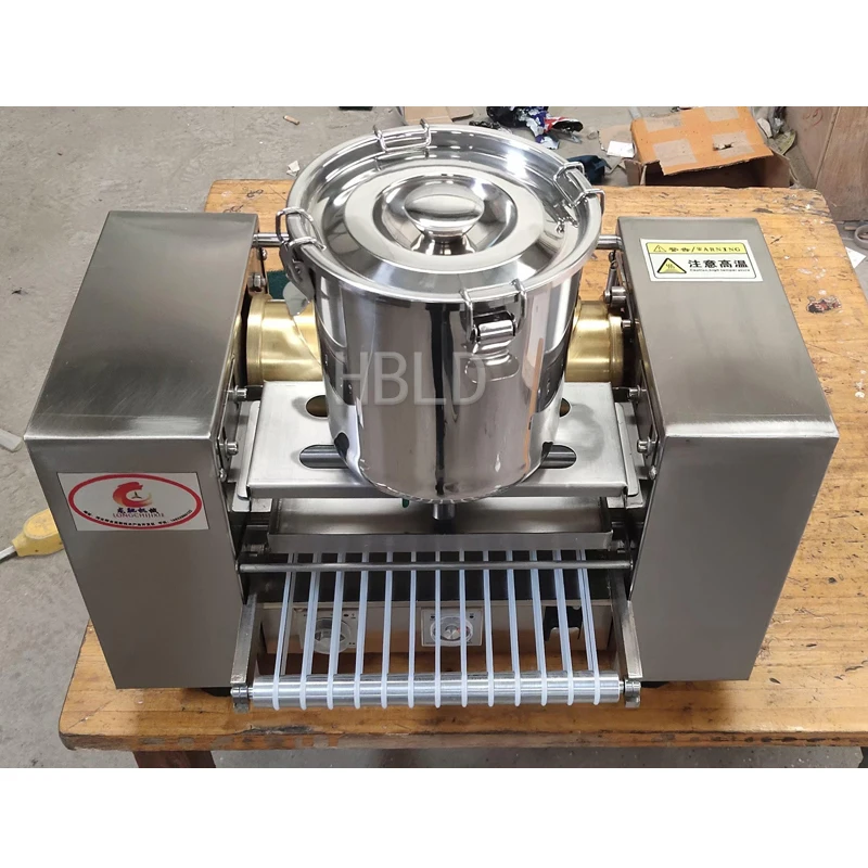 Stainless Steel Mini Pancake Maker Commercial Thousand Layer Cake Machine Small round Bread Maker for Business Use