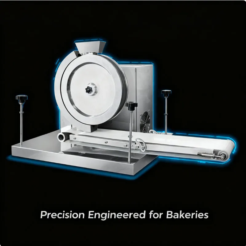 Automatic Bread Dough Balls Machine Forming Rounder Stainless Steel Electric Pizza Dough Rolling Divider Machine110V