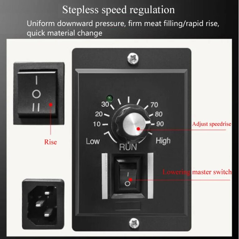Vertical Stainless Steel Sausage Stuffer, Meat Filling Machine, Syringe Meat Filler, Manual Household, 2026