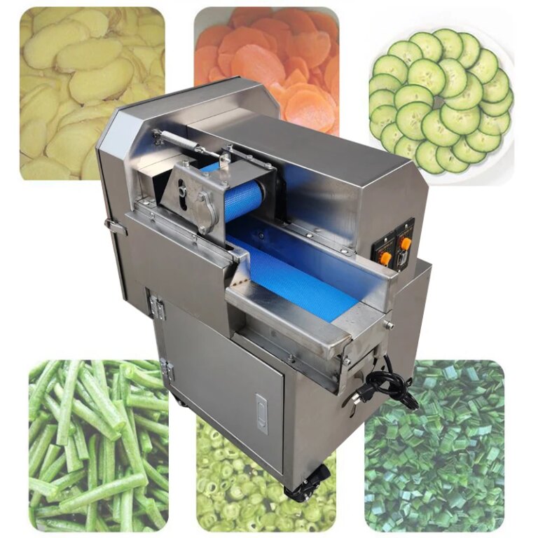 Vegetable Cutting Machine For Potatoes, Cucumbers Eggplants Tomatoes Apples Lemon Slices Shredding Machine