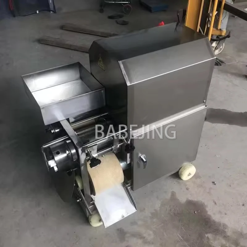 Stainless Steel Shrimp Meat Peeling Machine, High-Quality Fish Meat And Fish Bone Separator