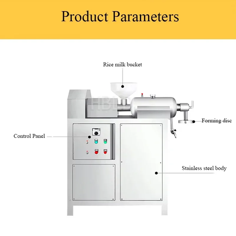 Fully Automatic Vermicelli Making Machine, Commercial Vertical Dragon Mouth Vermicelli Extruder