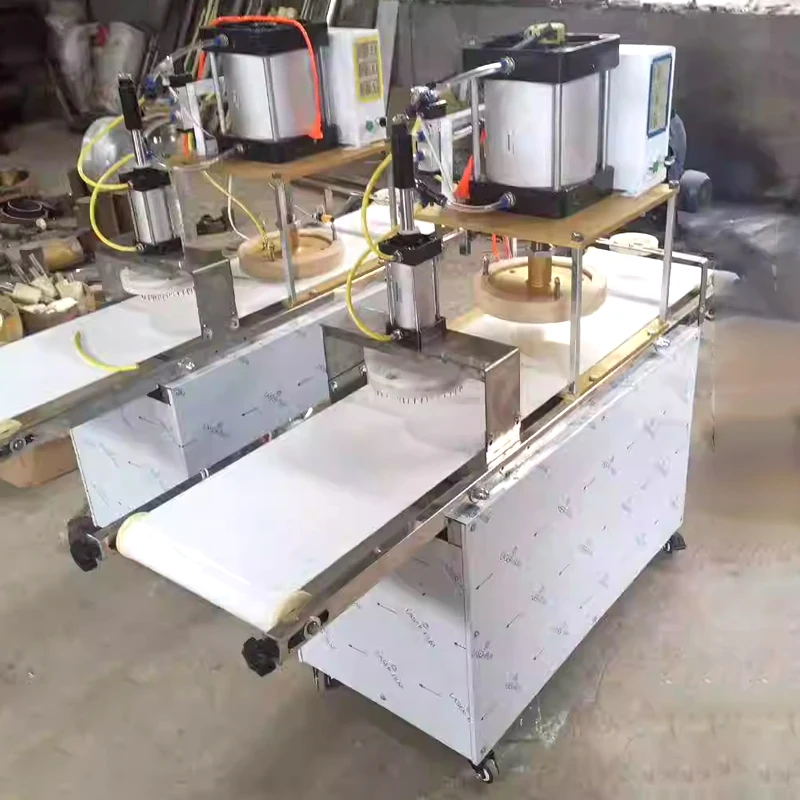 Commercial Fully Automatic Pizza Making Machine Small Pancake Maker Corn Tortilla Press Kitchen Appliance