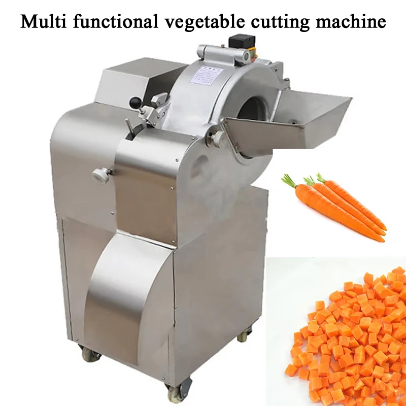 Kitchen multifunctional Commercial Fruit Vegetable Slicer Cutter Spiral Electric French Fry Vegetable Cutter 220V 110V