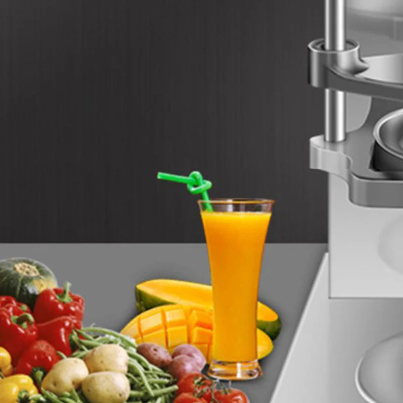 Juicer Squeezer Orange Fresh Juice Machine Commercial Juice Maker Separation Potato Radish Vegetable French Fries Cutting Machin