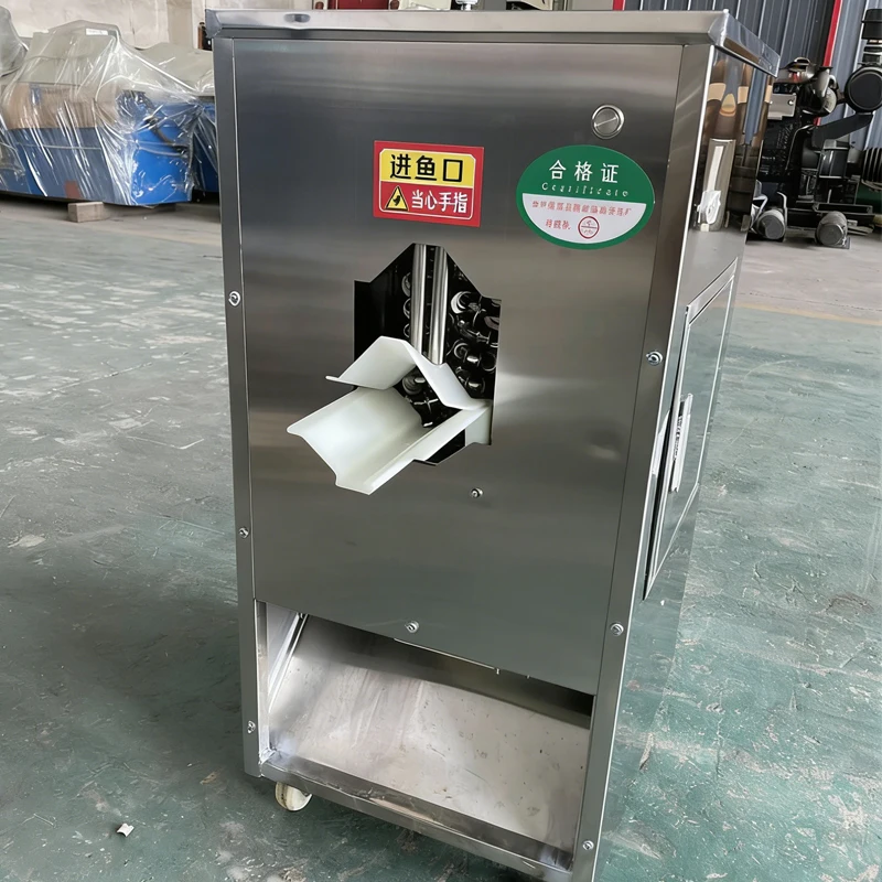 Automatic Fish Back Opening Machine Fish Visceral Cleaning Machine Fish Processing Machinery for Efficient Kitchen Operations