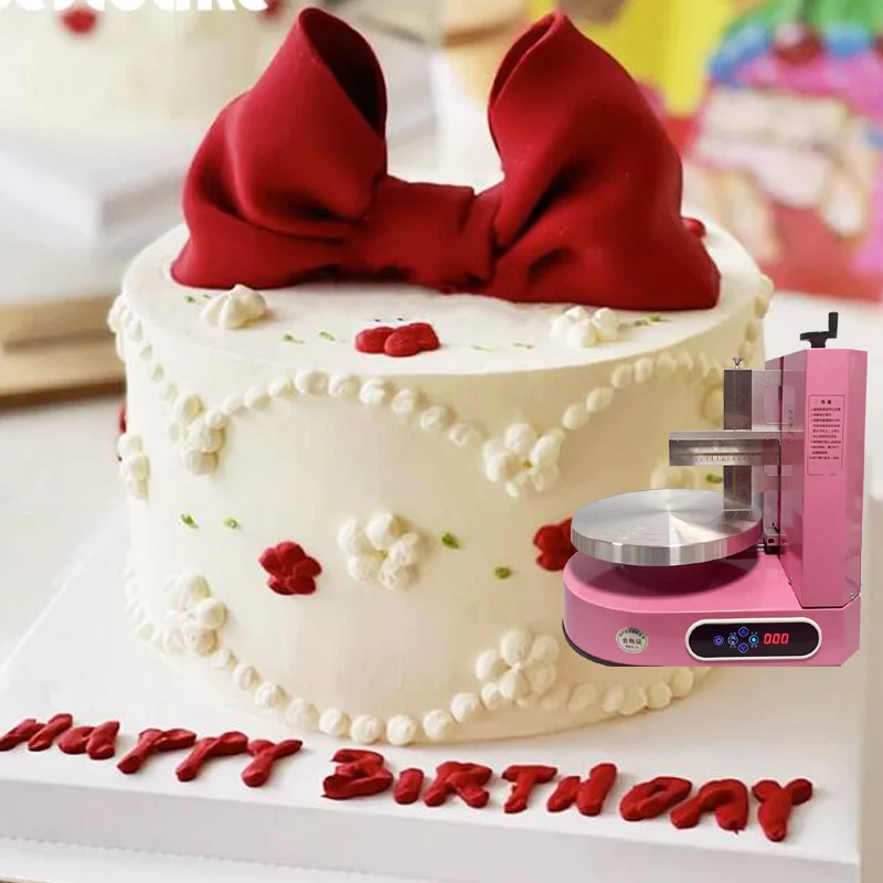 Commercial 110V 220V Cake Bread Cream Butter Decoration Coating Spreader Machine
