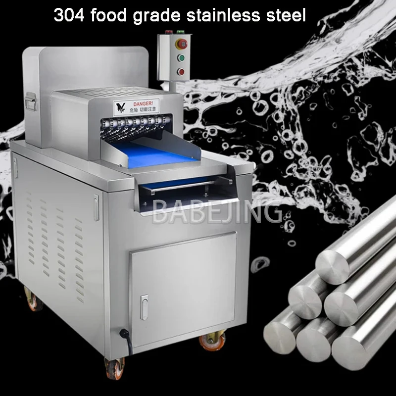 Large Production Frozen Meat Cutting Machine, Food Chicken Leg Cutting Machine