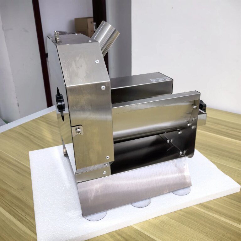 Vegetable Fruit Cutting Machine For Circle Chili Sausage Vegetable and Fruit Electric Automatic Commercial Oblique Slicer