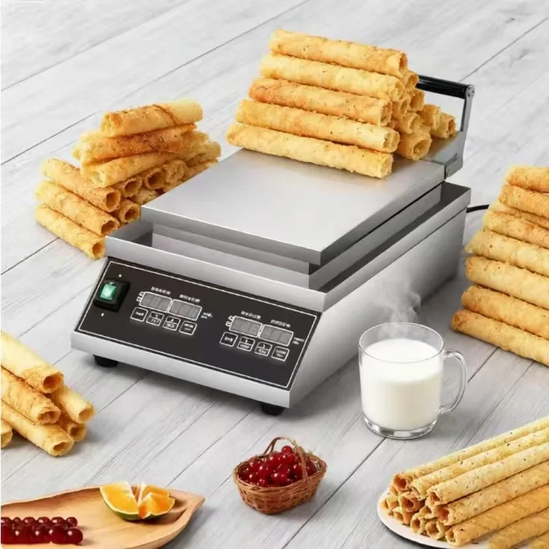 Hot Sale Electric Egg Roll Forming Machine Non Stick Crispy Egg Roll Maker Machine