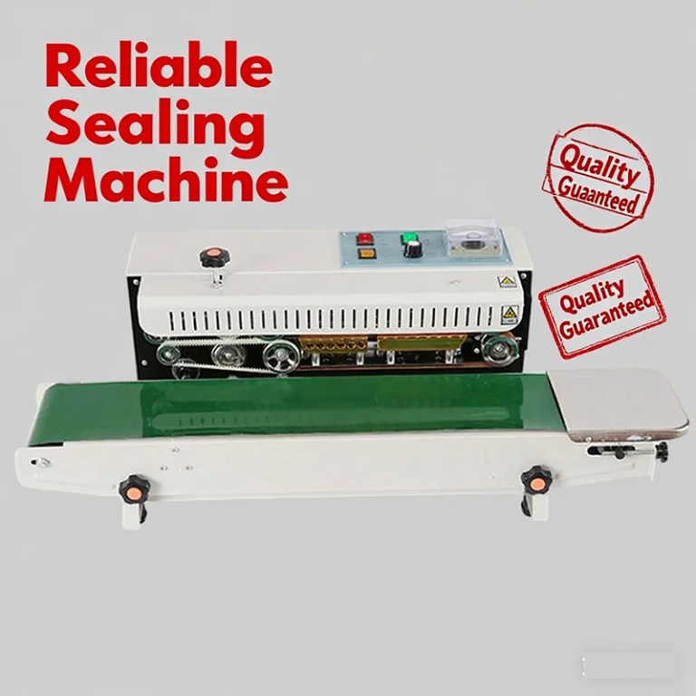 2025Automatic Continuous Sealing Machine Plastic Bag Band Heat Sealer Factory Direct Sales 220V