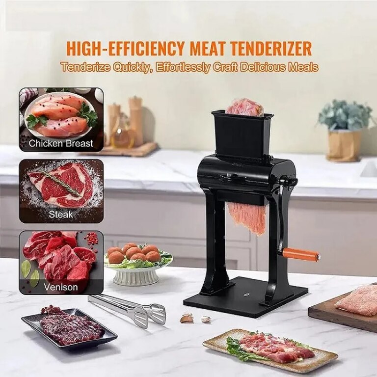 Wholesale Commercial Heavy-Duty Stainless Steel Meat Tenderizer Machine Quick Easy Manual Operation Meat Hammer