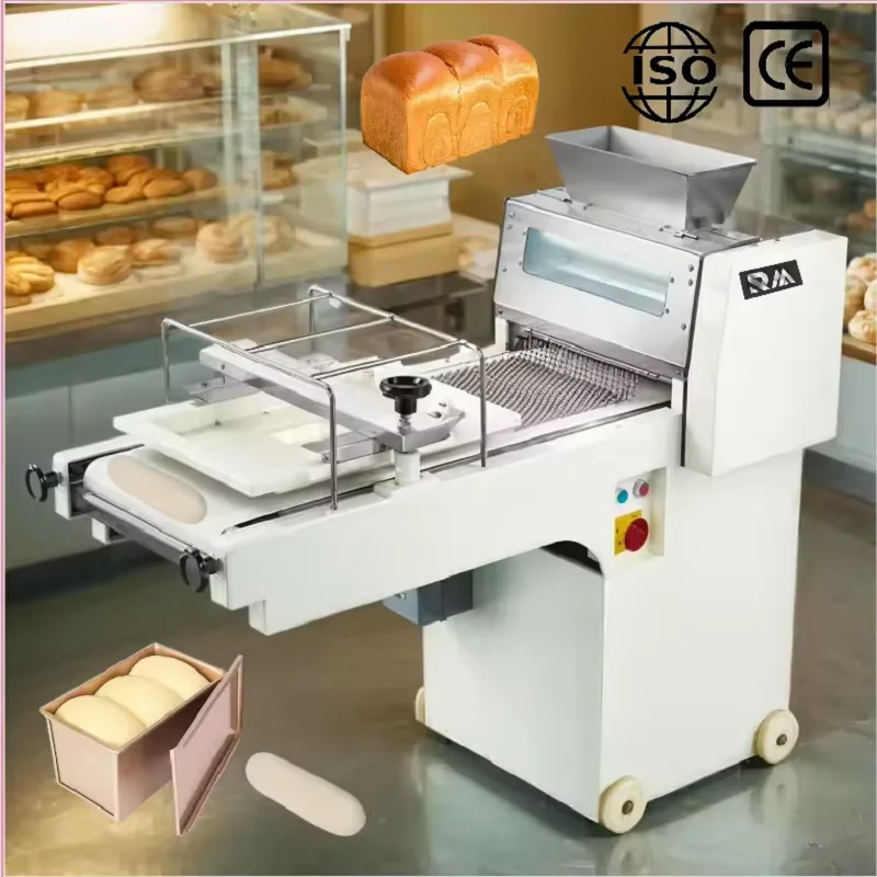 Bakery Toast Loaf Commercial Automatic Dough Moulder Machine In America Nigeria Philippines Table Top Combination Dough Moulder