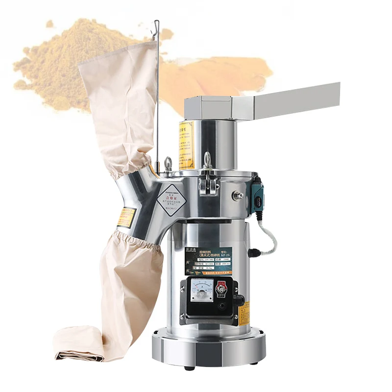 Grain Cereals Mill Powder Machine Superfine Commercial High Quality Grinder With Stainless Steel Powder Machine