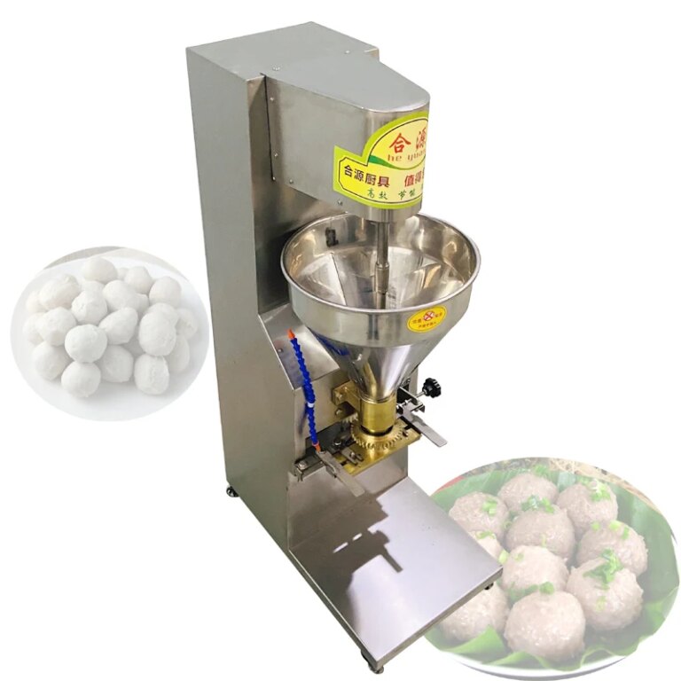 1100W Electric Meatball Forming Making Machine 280 Pcs/Min Stainless Steel Kitchen Appliance Commercial Electric Meatball Machin