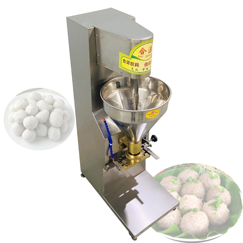 1100W Electric Meatball Forming Making Machine 280 Pcs/Min Stainless Steel Kitchen Appliance Commercial Electric Meatball Machin