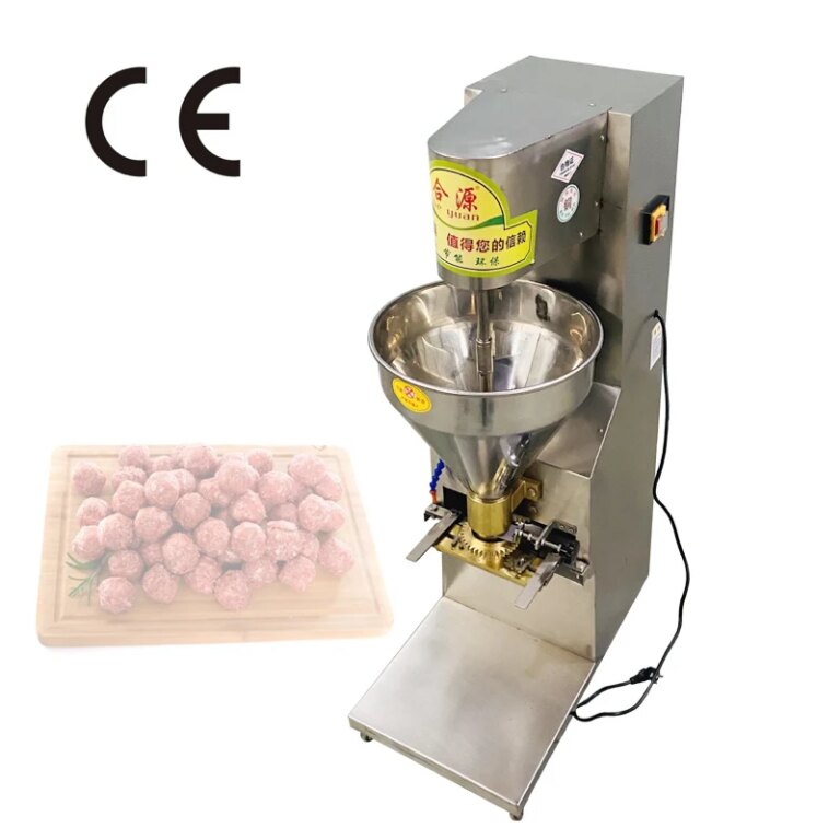 Vertical Automatic Meatball Forming Machine Automatic Fish Ball Machine Meatball Shrimp Ball Machine With 4 Molds