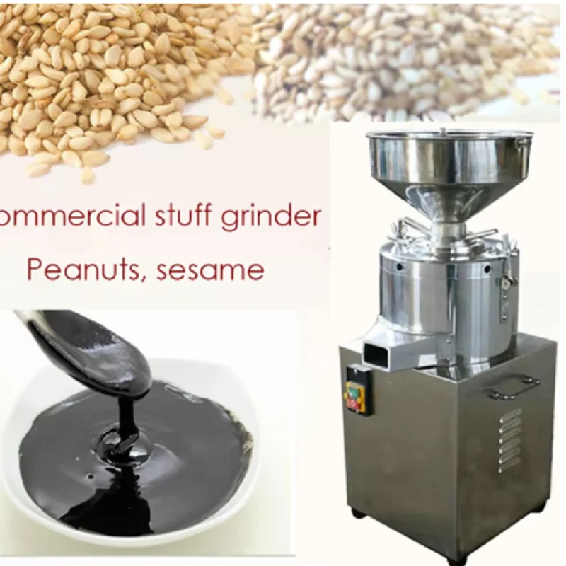 Commercial Sesame Grinding Machine Sesame Nut Cocoa Butter Making Machine Commercial Sauce Colloidal Grinding Machine