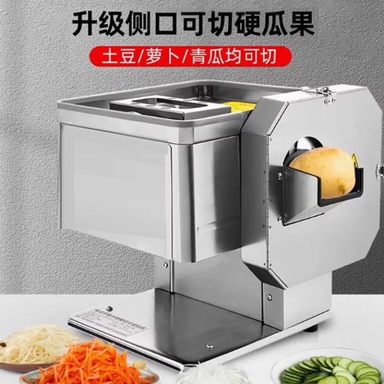 110 220V Meat Cutting Machine Multifunctional Commercial Diced Meats Slicer Cutter Processing Machines For Cutting Fish Por