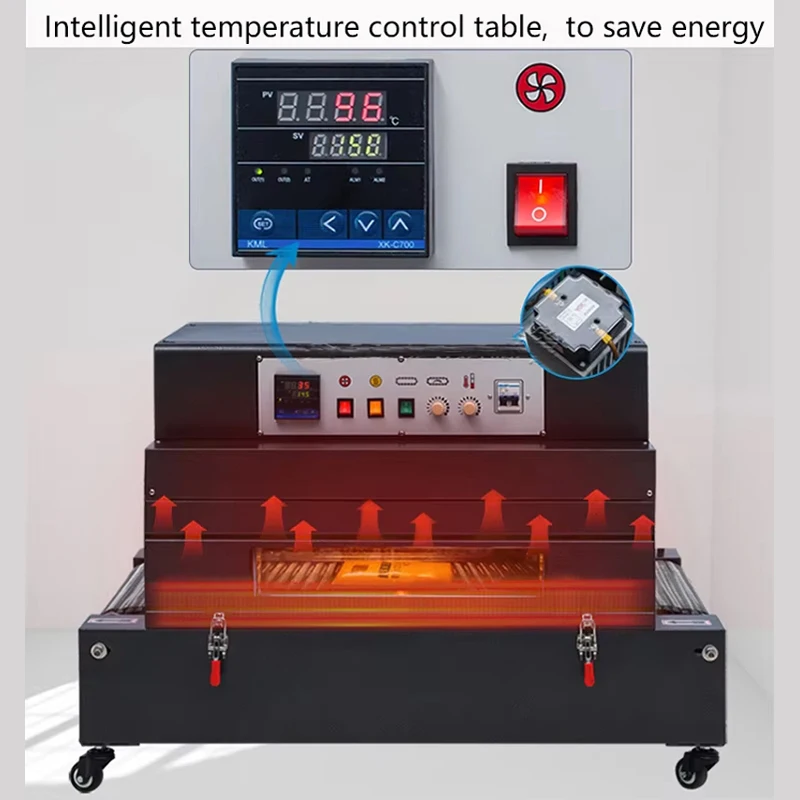 PBOBP Electric Heat Shrink Packaging Machine For PET Bottles and PVC/Tunnel Film With Core Motor Component