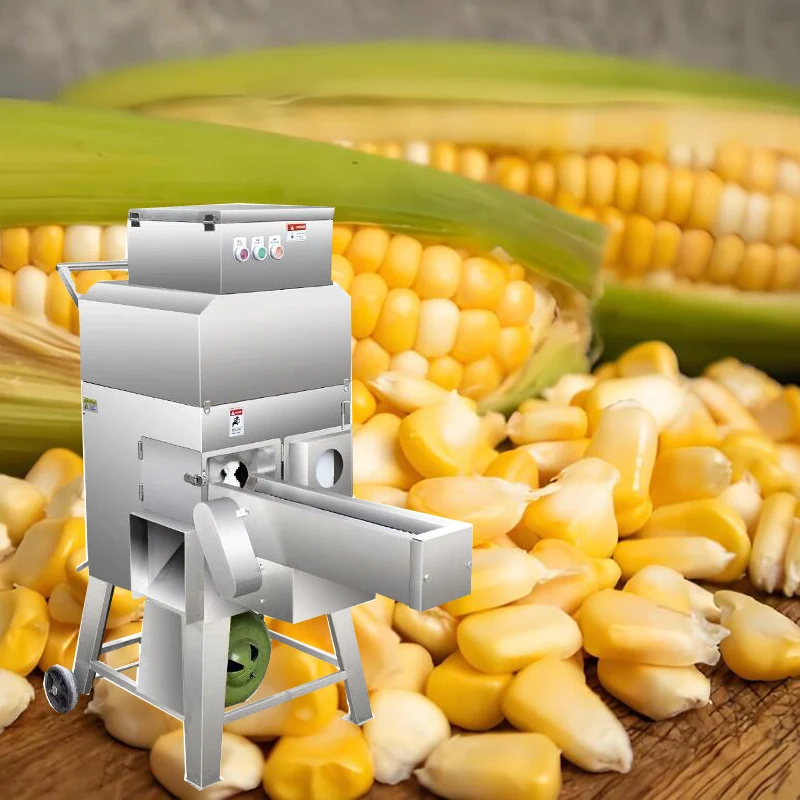 Fast Fresh Corn Thresher Commercial Corn Sheller and Thresher Green Maize Thresher Machine